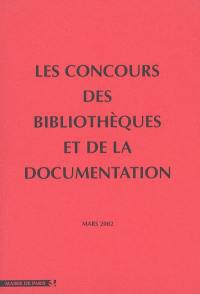 Les concours des bibliothèques et de la documentation