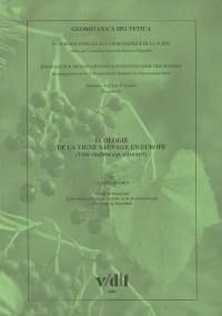 Ecologie de la vigne sauvage (vitis vinifera L. ssp. sylvestris (Gmelin) Hegi, dans les forêts alluviales et colluviales d'Europe : thèse présentée à la Faculté des Sciences de l'Université de Neuchâtel (Suisse) pour l'obtention du grade de Docteur Es Sciences