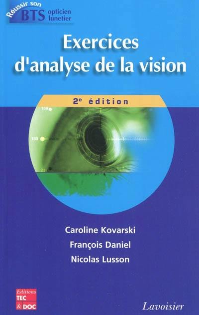 Exercices d'analyse de la vision