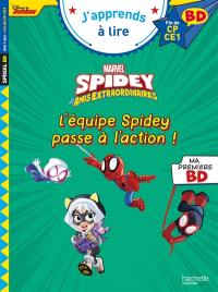 Spidey et ses amis extraordinaires : l'équipe Spidey passe à l'action ! : fin de CP, CE1