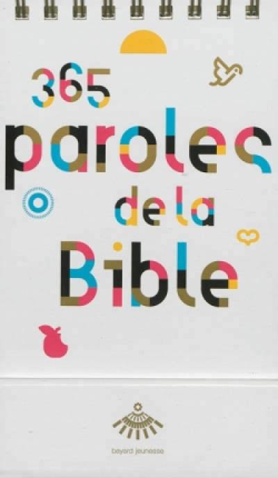 365 paroles de la Bible