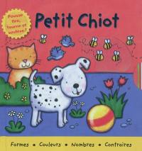 Petit chiot : formes, couleurs, nombres, contraires