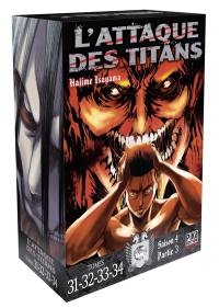 L'attaque des titans : saison 4, partie 3 : tomes 31, 32, 33, 34