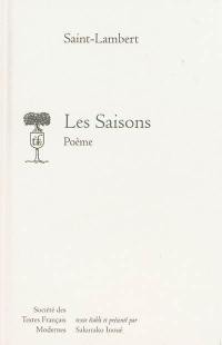 Les saisons : poème