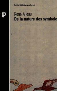 De la nature des symboles