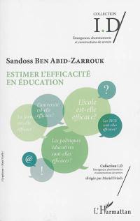 Estimer l'efficacité en éducation