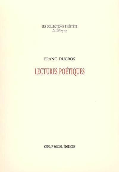 Lectures poétiques