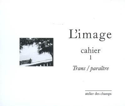 L'image. Vol. 1. Trans-paraître