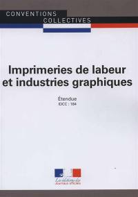 Imprimeries de labeur et industries graphiques : convention collective nationale du 29 mai 1956, étendue par arrêté du 22 novembre 1956 : IDCC 184