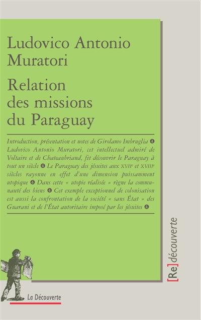 Relation des missions du Paraguay