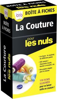 La couture pour les nuls : boîte à fiches