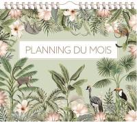 Planning du mois