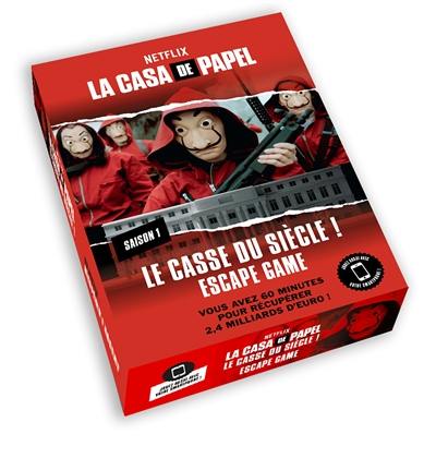 La casa de papel, saison 1 : le casse du siècle ! : escape game