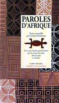 Paroles d'Afrique