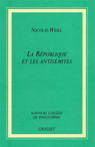 La République et les antisémites