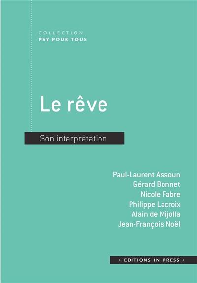 Le rêve : son interprétation