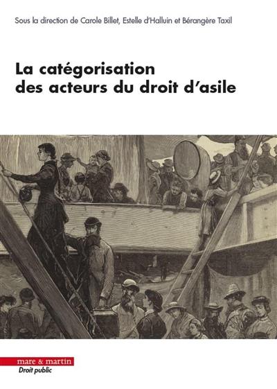 La catégorisation des acteurs du droit d'asile