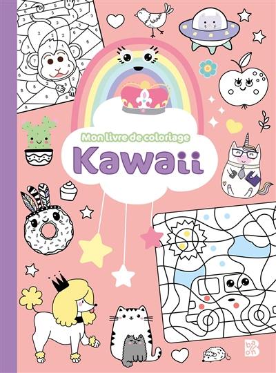 Kawaii : mon livre de coloriage