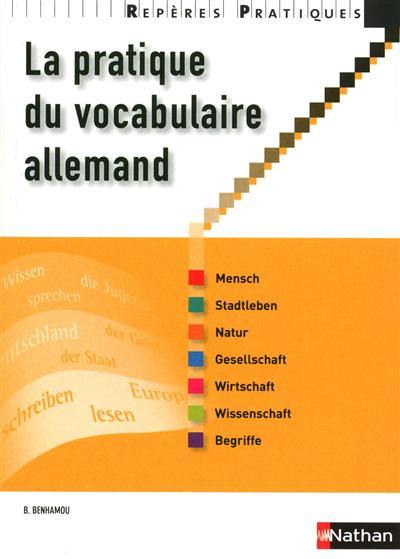 La pratique du vocabulaire allemand