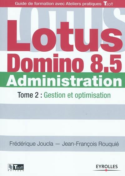 Lotus Domino administration. Vol. 2. Gestion et optimisation