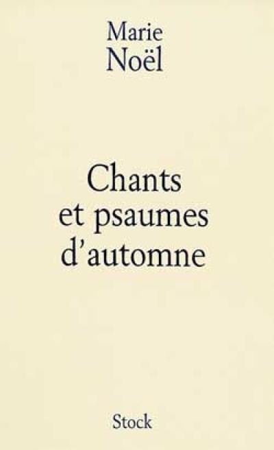 Chants et psaumes d'automne