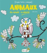 Animaux du monde à colorier