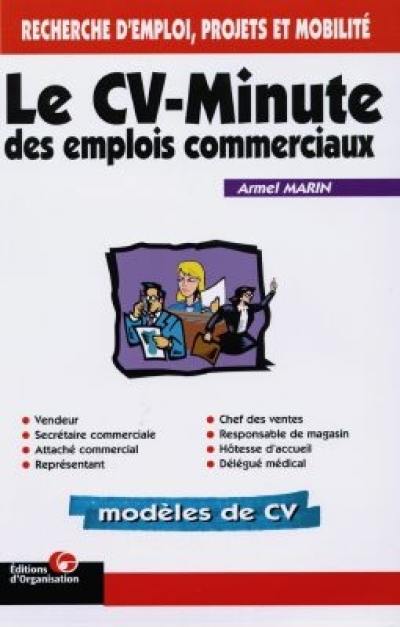 Le CV-minute des emplois commerciaux