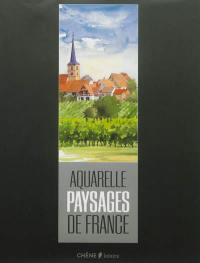 Aquarelle, paysages de France