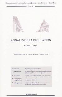 Annales de la régulation. Vol. 2. 2009