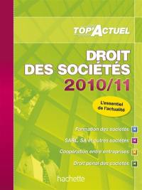 Droit des sociétés 2010-11