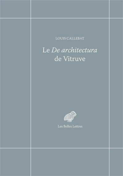 Le De architectura de Vitruve