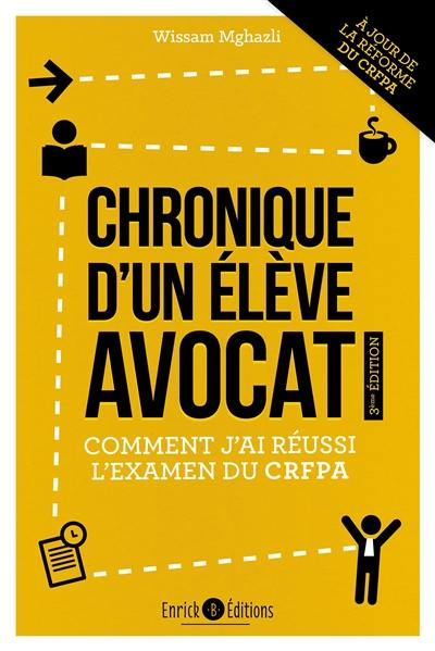 Chronique d'un élève avocat : comment j'ai réussi l'examen du CRFPA