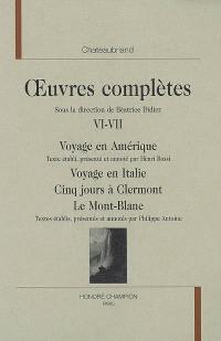 Oeuvres complètes. Vol. 6-7