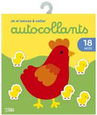 La poule : autocollants