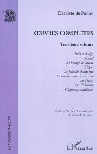 Oeuvres complètes. Vol. 3