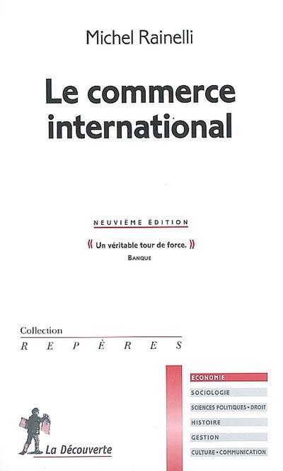 Le commerce international