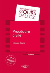 Procédure civile : 2020