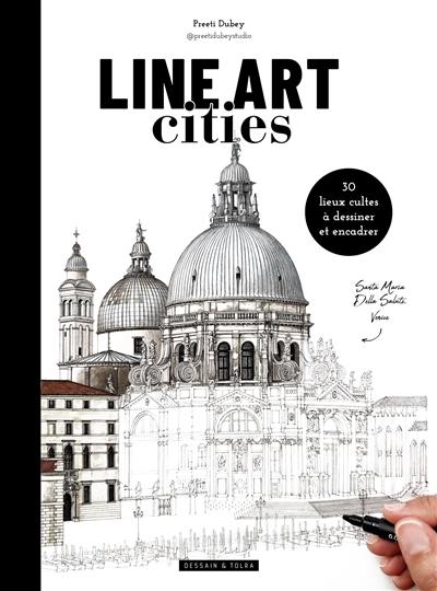 Line art cities