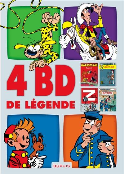 4 BD de légende