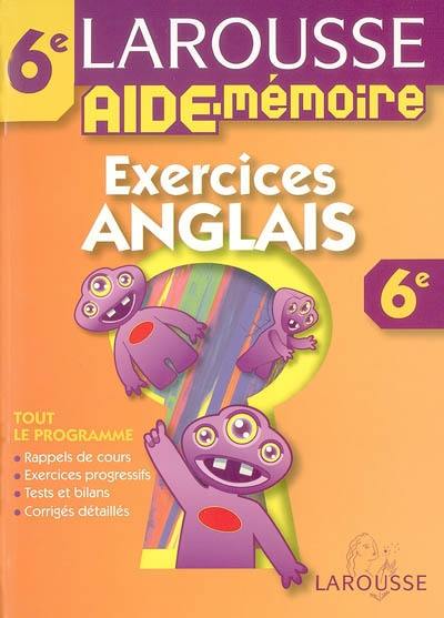 Exercices anglais 6e