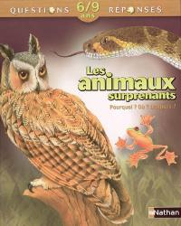 Les animaux surprenants