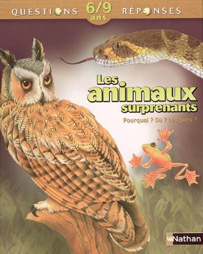 Les animaux surprenants