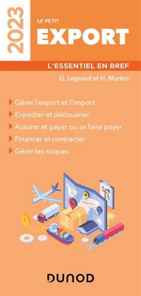 Le petit export 2023 : l'essentiel en bref