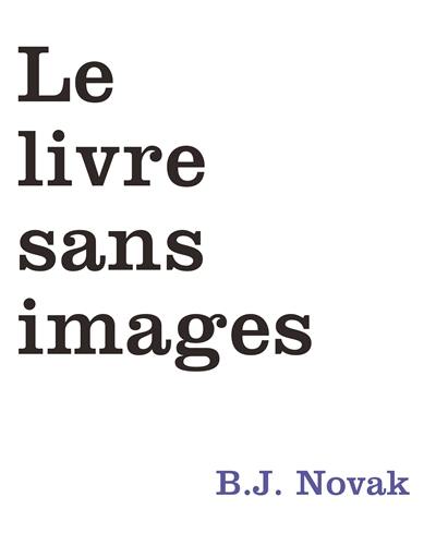 Le livre sans images