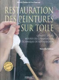 Restauration des peintures sur toile : constat d'état, mesures de conservation, techniques de restauration