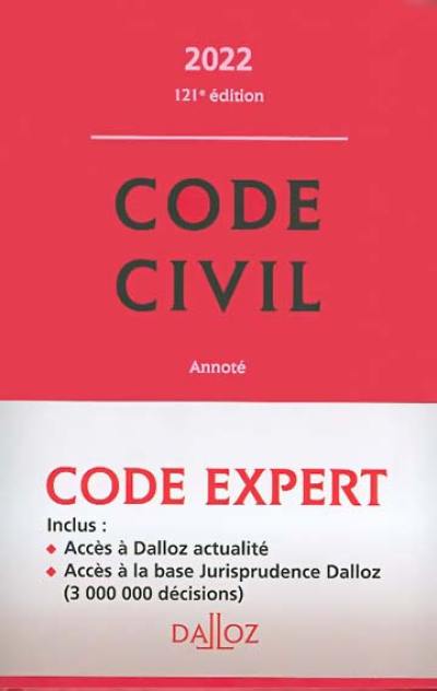 Code civil 2022