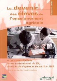 Le devenir des élèves de l'enseignement agricole : les élèves diplômés du bac professionnel, du BTA, du bac technologique et du bac S : enquête 2003