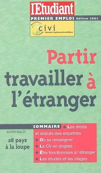 Partir travailler à l'étranger