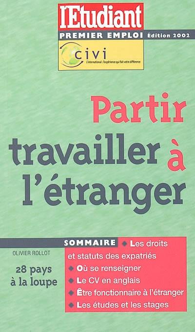 Partir travailler à l'étranger