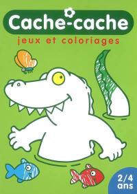 Jeux et coloriages : crocodile